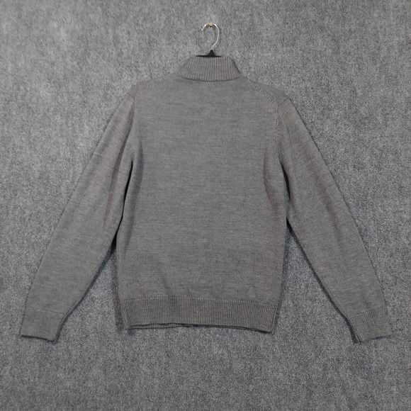 Michael‎ Kors Sweater Mens Small Wool Blend Full Zip Two Pocket Casual Jacket - Picture 2 of 9